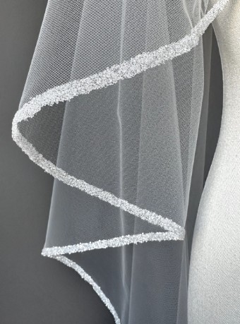 Sara Gabriel Olivia Veil #0 default Pale Ivory thumbnail