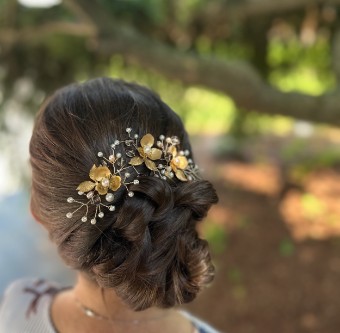Carson & Co Plum Blossom Hair Vine #1 thumbnail