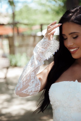 Heirloom Bridal Company Scarlett Gloves - Heirloom #0 default Ivory thumbnail