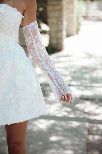 Heirloom Bridal Company Scarlett Gloves - Heirloom #1 default Ivory thumbnail