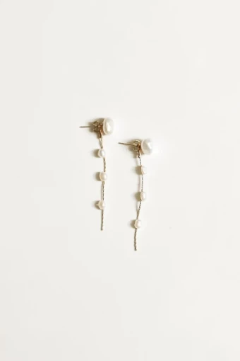 A. B. Ellie Micro Freshwater Pearl Strands - A.B. Ellie #1 Gold/Pearl thumbnail