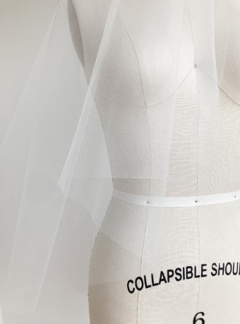 Sara Gabriel Brenda Veil by Sara Gabriel #1 default Pale Ivory thumbnail