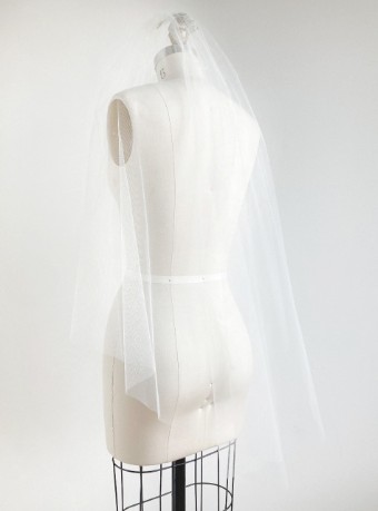 Sara Gabriel Brenda Veil by Sara Gabriel #0 default Pale Ivory thumbnail