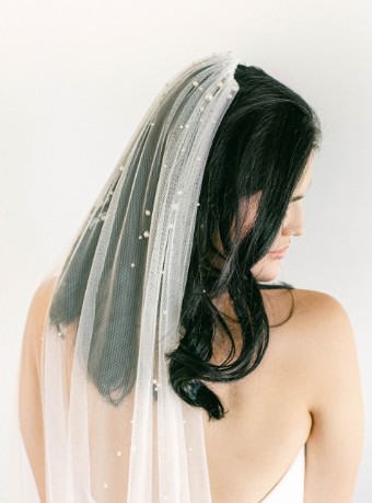 Sara Gabriel Emma Veil by Sara Gabriel #0 default Diamond White thumbnail