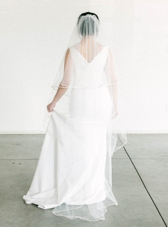 Sara Gabriel Waverly Veil by Sara Gabriel #0 default Diamond White thumbnail