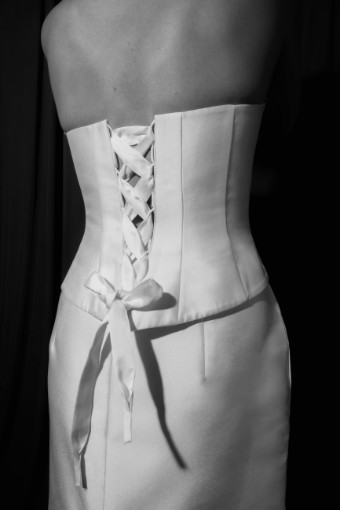 Zuri Bridal Samantha Corset by Zuri Bridal #1 default Ivory thumbnail
