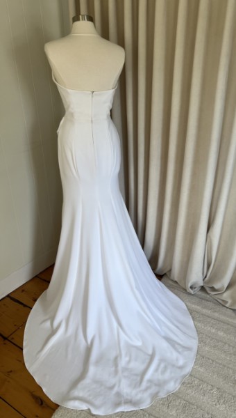 Alyssa Kristin Brie (pleated skirt w/ slit) by Alyssa Kristin #6 default Natural White thumbnail