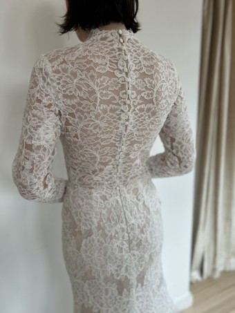 Reem Acra Ingrid by Roses by Reem Acra #3 Cream thumbnail