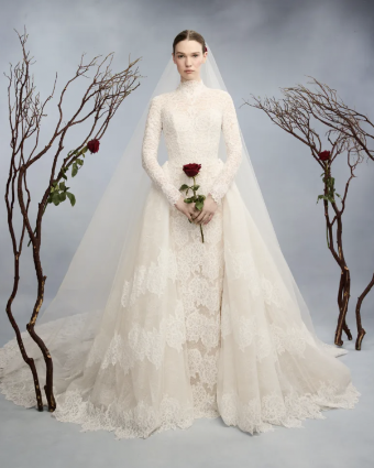 Reem Acra Ingrid by Roses by Reem Acra #5 default Cream thumbnail