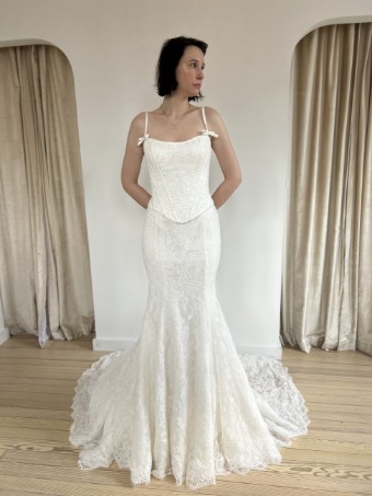 Reem Acra Rock and Roll by Roses by Reem Acra #1 Cream thumbnail