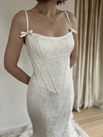 Reem Acra Rock and Roll by Roses by Reem Acra #0 default Cream thumbnail