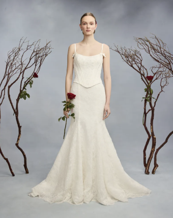 Reem Acra Rock and Roll by Roses by Reem Acra #4 default Cream thumbnail