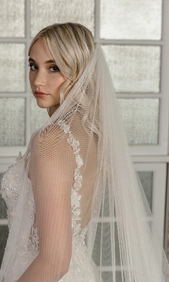 enVogue Bridal Accessories Covet Veil #1 Ivory thumbnail