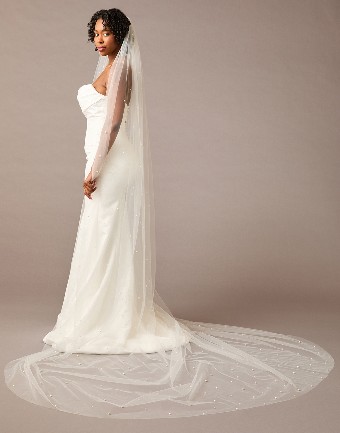 enVogue Bridal Accessories Kyleigh Veil #2 default Ivory thumbnail