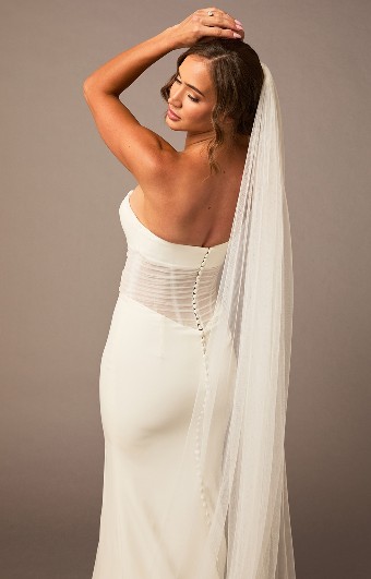 enVogue Bridal Accessories Bridget Veil #2 default Ivory thumbnail