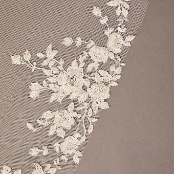 enVogue Bridal Accessories Bridget Veil #1 Ivory thumbnail