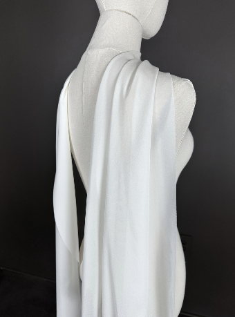 Sara Gabriel Amelia Scarf by Sara Gabriel #2 default Pale Ivory thumbnail