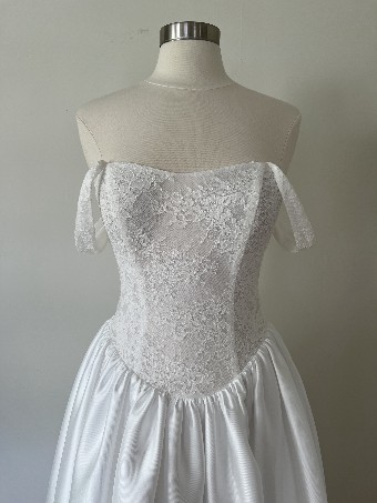 MWL James (Custom Raine with Lace Bodice) by MWL #6 Ivory thumbnail