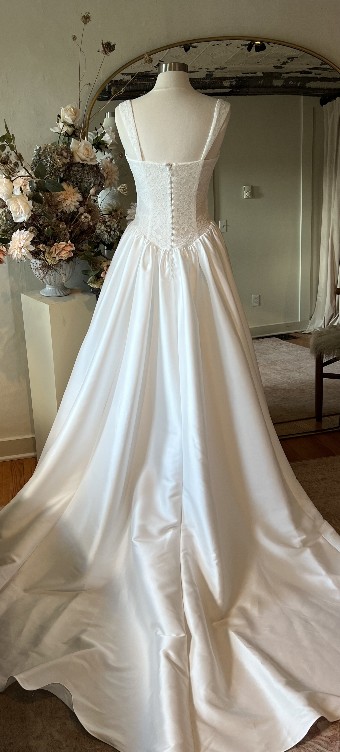 MWL James (Custom Raine with Lace Bodice) by MWL #3 Ivory thumbnail