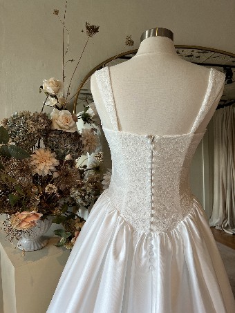MWL James (Custom Raine with Lace Bodice) by MWL #4 Ivory thumbnail