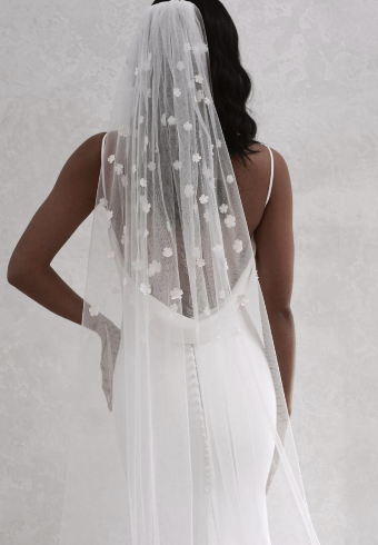 MWL Belle Veil by Made With Love #0 default Ivory thumbnail