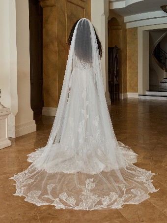 Madi Lane Ozari Veil by Madi Lane #0 default Ivory thumbnail
