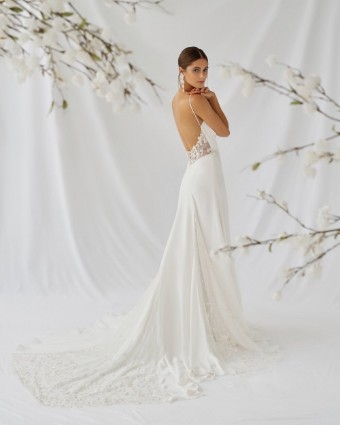 Alexandra Grecco Fiorella Gown by Alexandra Grecco #1 default Off White thumbnail