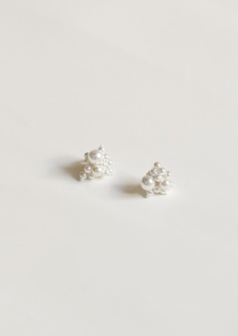 A. B. Ellie Demi Studs by A B Ellie/ HDWR #0 default Off White thumbnail