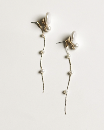 A. B. Ellie Mini Freshwater Pearl Strand by A B Ellie / HDWR #2 Pearl thumbnail