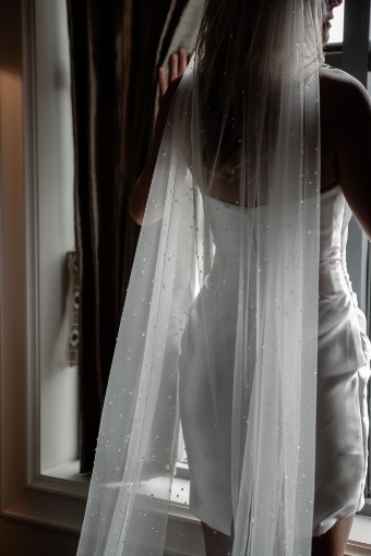 Heirloom Bridal Company Dew Drop Veil - Heirloom #0 default Ivory thumbnail