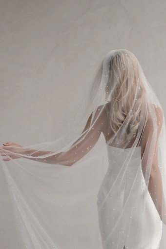 Heirloom Bridal Company Dew Drop Veil - Heirloom #1 default Ivory thumbnail