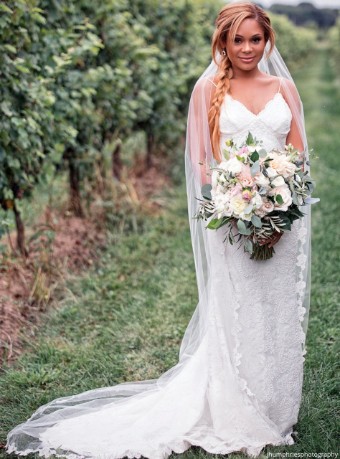 Sara Gabriel Chelsea Veil - Sara Gabriel #1 default Pale Ivory thumbnail