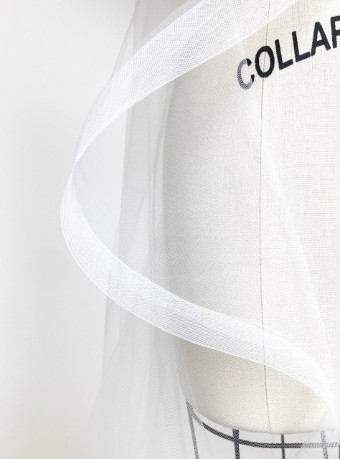 Sara Gabriel Julianne Veil - Sara Gabriel #1 Pale Ivory thumbnail