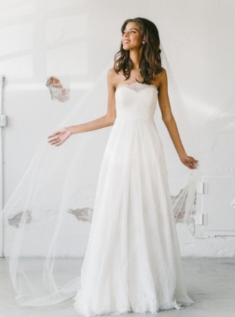 Sara Gabriel Maxine Veil - Sara Gabriel #0 default Pale Ivory thumbnail