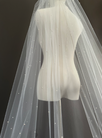 Sara Gabriel Stacy Veil - Sara Gabriel #0 default Diamond White thumbnail