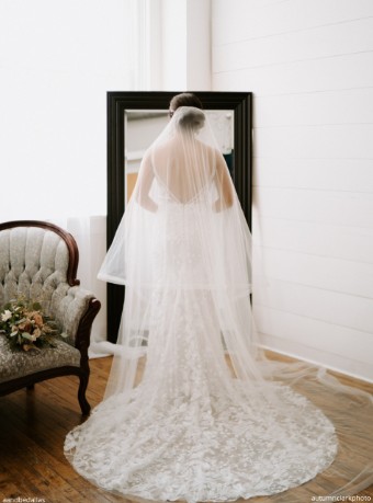 Sara Gabriel Phoebe Veil - Sara Gabriel #3 default Pale Ivory thumbnail