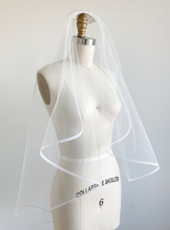 Sara Gabriel Stella Veil - Sara Gabriel #1 Pale Ivory thumbnail