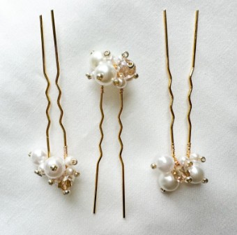 Carson & Co Bubble Pearl Pin Set #0 default thumbnail