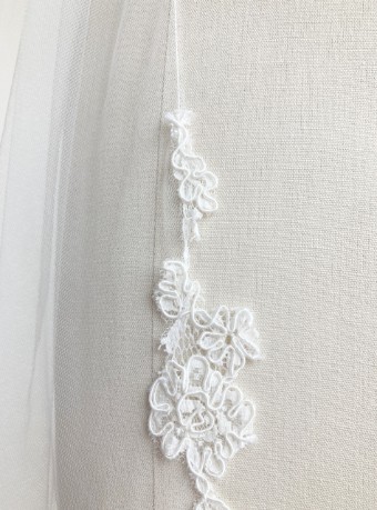 Sara Gabriel Chelsea Veil #0 default Pale Ivory thumbnail