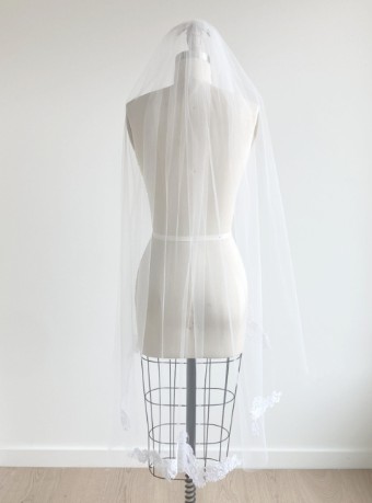 Sara Gabriel Evan Veil #2 default Pale Ivory thumbnail