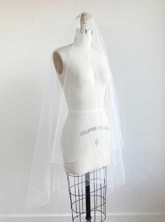 Sara Gabriel Erica Veil #0 default Pale Ivory thumbnail
