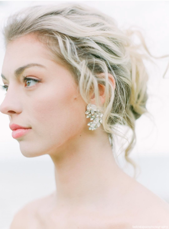 Sara Gabriel Meyer Earring #0 default Champagne/Silver thumbnail