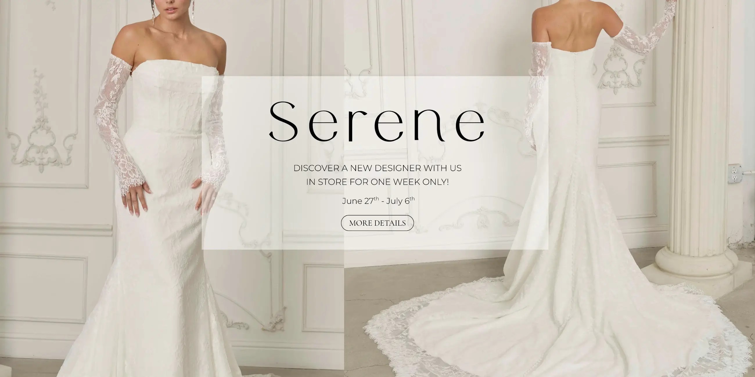 Serene Trunk Show Banner Desktop